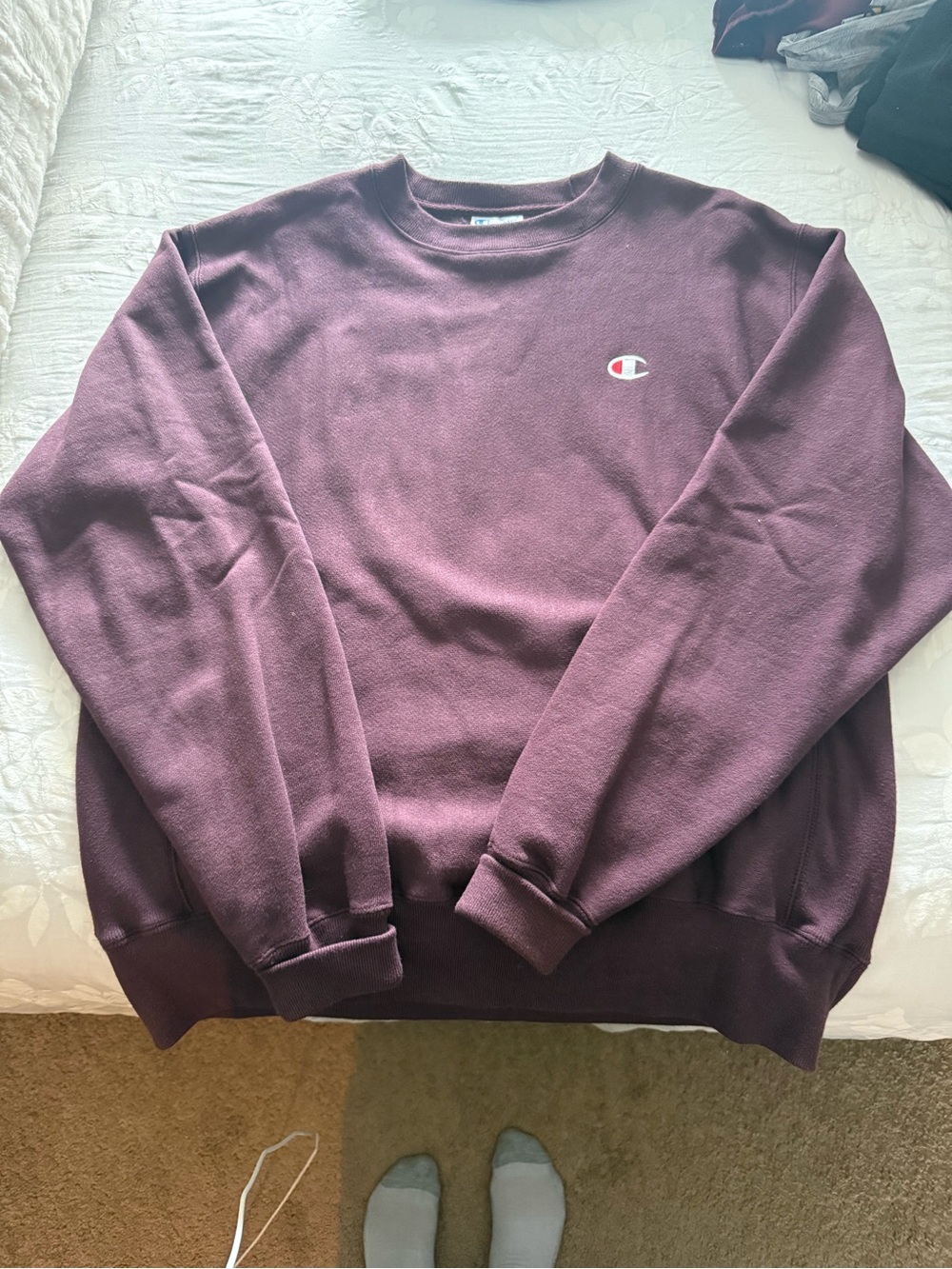 Champion Crewneck Sweatshirt - Plum